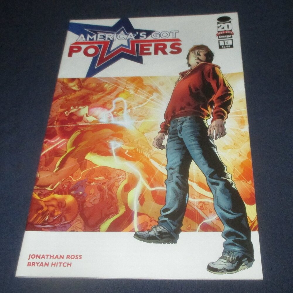 America's Got Powers #1 (Image comics, 2012) Bryan Hitch Variant Cover A